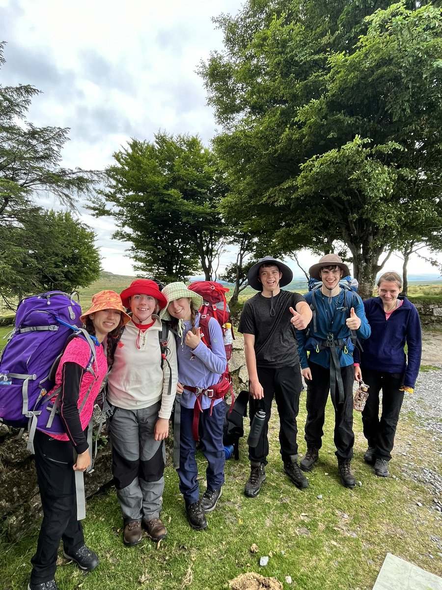 Day 3 for our Gold <a href="/DofE/">The Duke of Edinburgh’s Award</a> group. After a night of wild camping on the moors they’re in good spirits and off again!