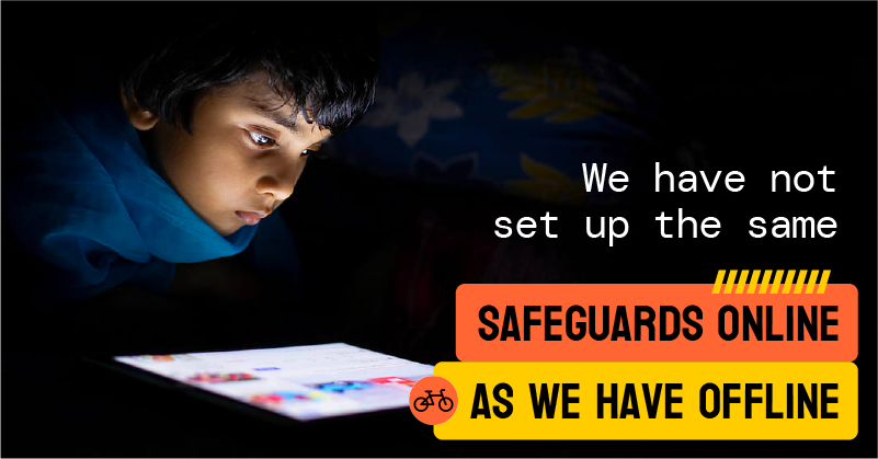 We can keep them from falling down stairs. So why can’t we prevent them from falling into the hands of predators online? 

Child safety shouldn’t stop online. 

Learn more at childsafetyineurope.com #ChildSafetyOnlineNow