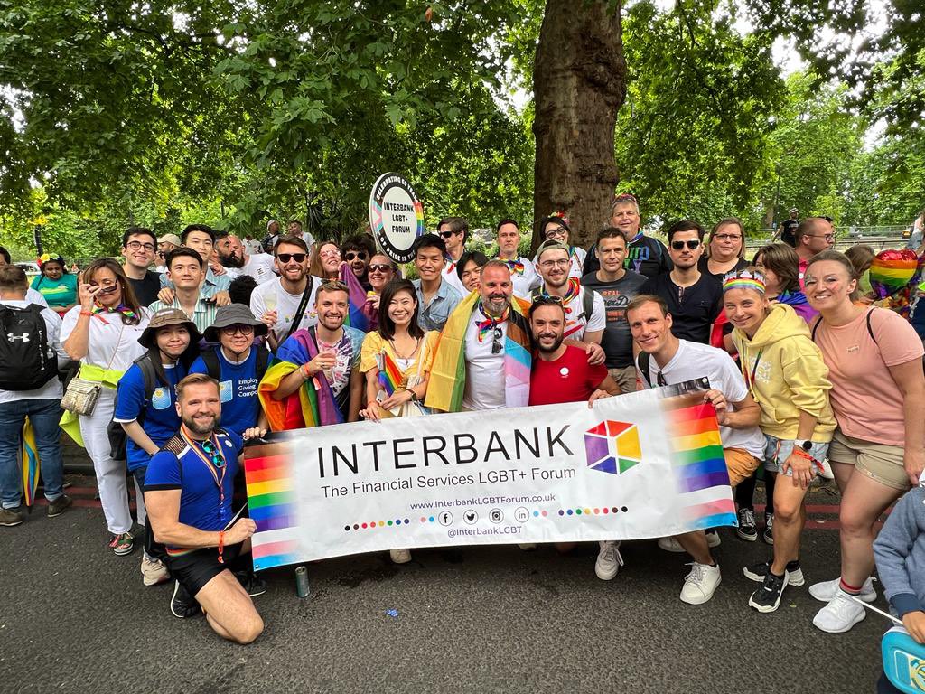 InterBank LGBT+ Forum's Official Account tweet media