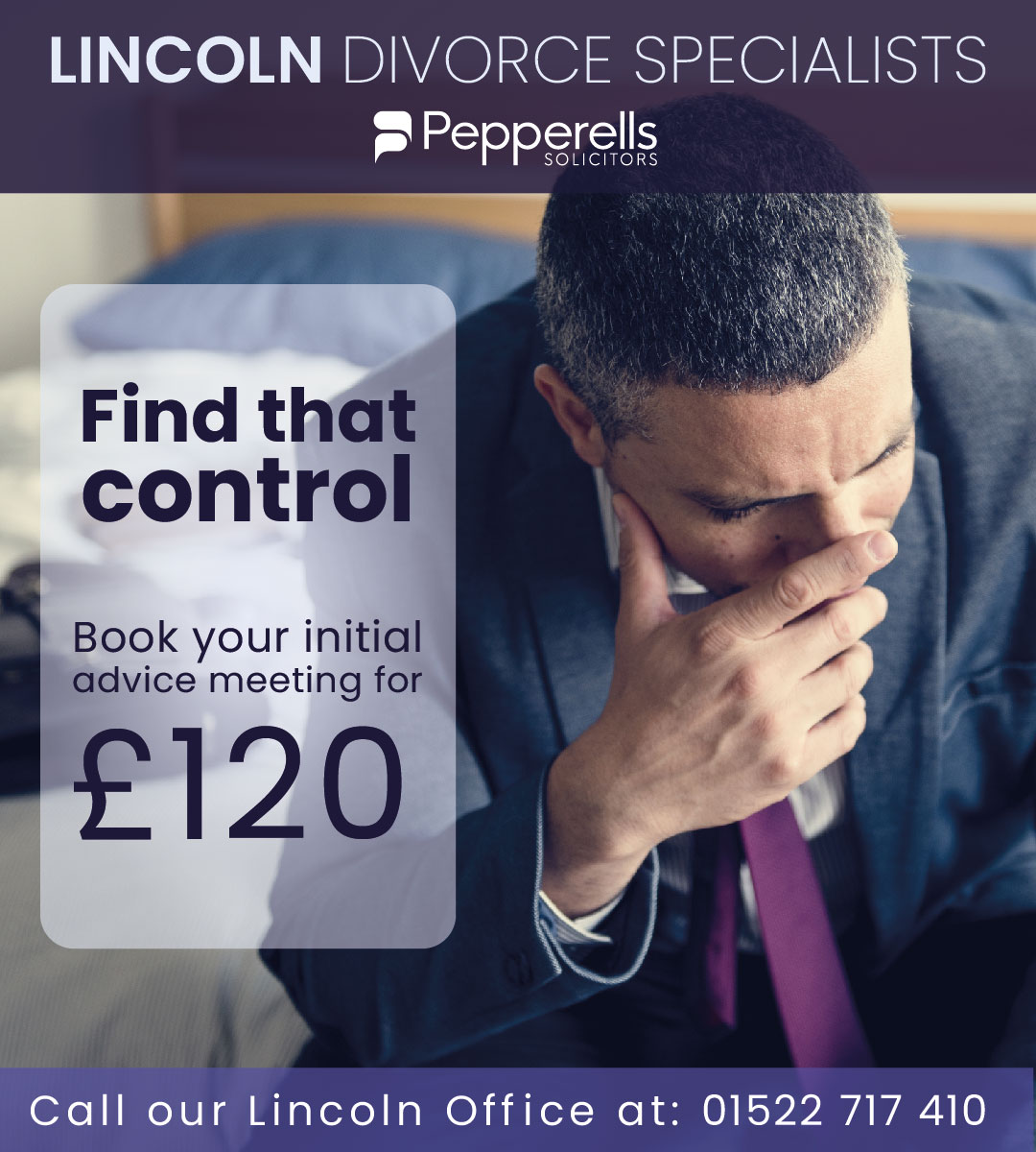 Managing a busy workload while going through a separation can be both challenging and draining. Getting the right advice can make all the difference. 

Need help? Call 📞 01522 717410

#LincolnDivorceSpecialist
#YourPartnerForLife

<a href="/Pepperells/">Pepperells Solicitors</a> pepperells.com