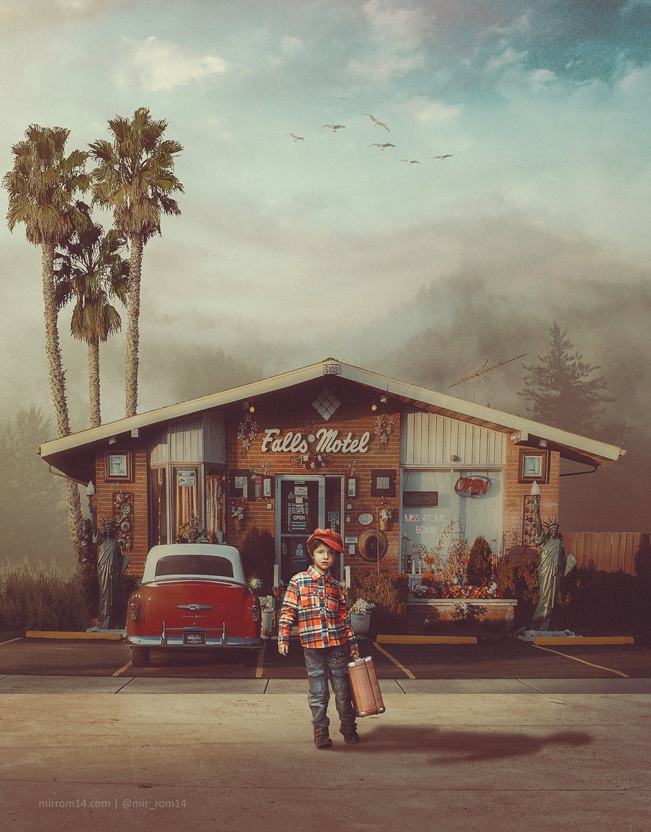 mirrom14's tweet photo. Stay At The Motel - Photo Manipulation Photoshop In Photoshop
https://t.co/KORkTecI8N https://t.co/QwMe8UpU7e