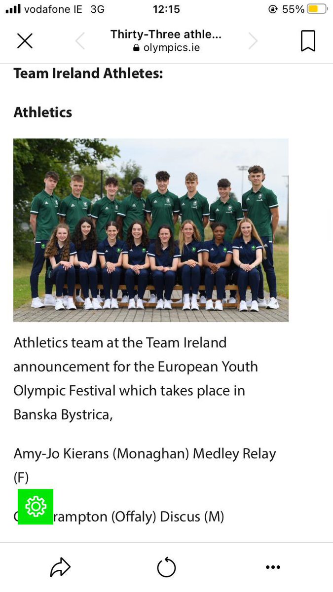 Largy College Official (@largyofficial) on Twitter photo Wonderful news. We are so incredibly proud of our student Amy Jo Kierans on being selected as part of the Irish delegation for the Summer European Youth Olympic Festival taking place in Slovakia, late July. Congratulations to Amy Jo, her family and coaches. <a href="/irishathletics/">Athletics Ireland</a> Wonderful news. We are so incredibly proud of our student Amy Jo Kierans on being selected as part of the Irish delegation for the Summer European Youth Olympic Festival taking place in Slovakia, late July. Congratulations to Amy Jo, her family and coaches. <a href="/irishathletics/">Athletics Ireland</a>