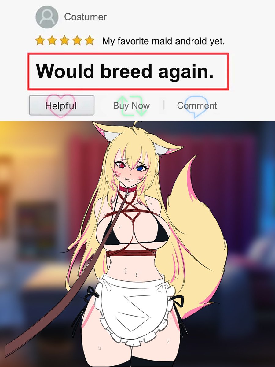 📦 ✨ LEAVE A REVIEW 💞
🛑 &amp; Get 100% off on ur next fox. 
#Vtuber #VTuberUprising #ENVtuber