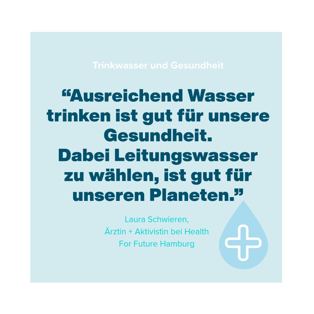 Für gute und gesunde Ernährung ist gesundes Trinken essenziell. Beste Getränkewahl: Leitungswasser - damit schützen wir auch unsere Umwelt. Deshalb muss Leitungswasser Teil der Ernährungsstrategie sein.  #Ernährungsstrategie #Ernährungswende #Gesundheit  @bmel <a href="/cem_oezdemir/">Cem Özdemir</a>