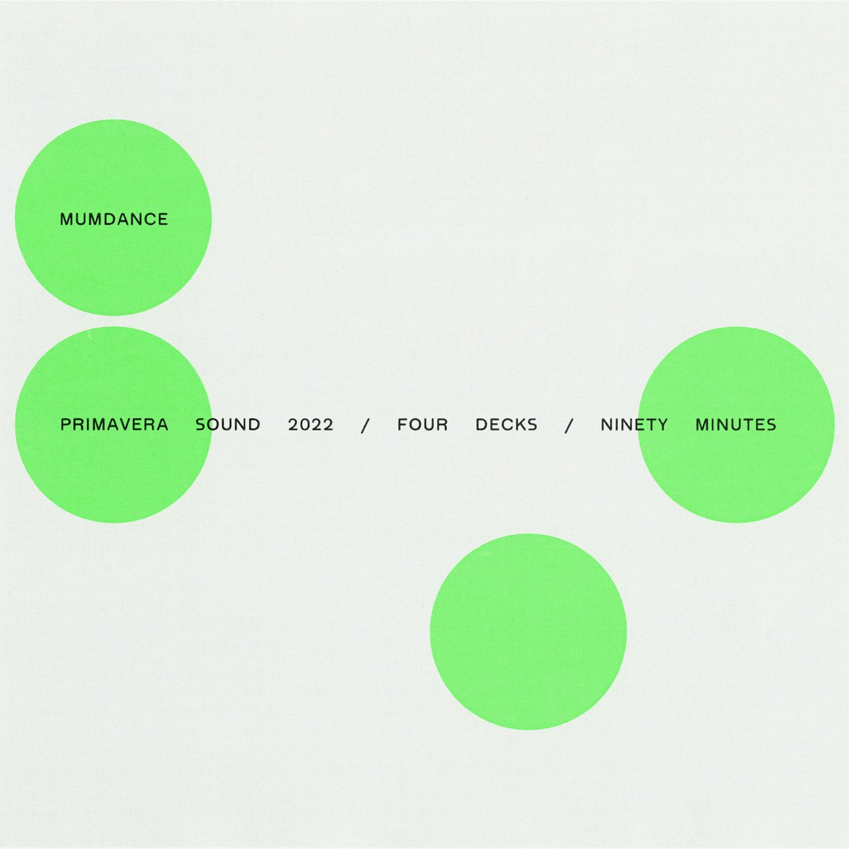 mumdance's tweet image. 🟢 Four Decks / Ninety Minutes 🟢

A recording of my set from @Primavera_Sound  last month.

Some brand new Mumdance productions and remixes inside 😮

My first online mix in over three &amp;amp; a half years - I hope you enjoy it 💚

soundcloud.com/mumdance/mumda…