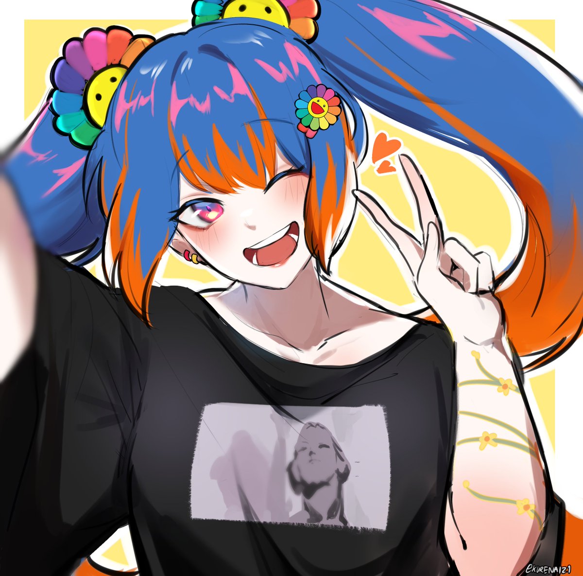 SamesLes 's oc ❤️ 🧡 💛 💚 💙 💜 #강필라