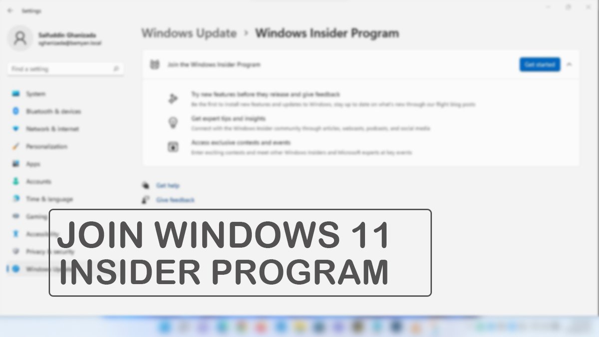 TechForAll2019's tweet image. How to Join Windows insider program in 2022? youtu.be/uhmtCyjXwy4 via @YouTube