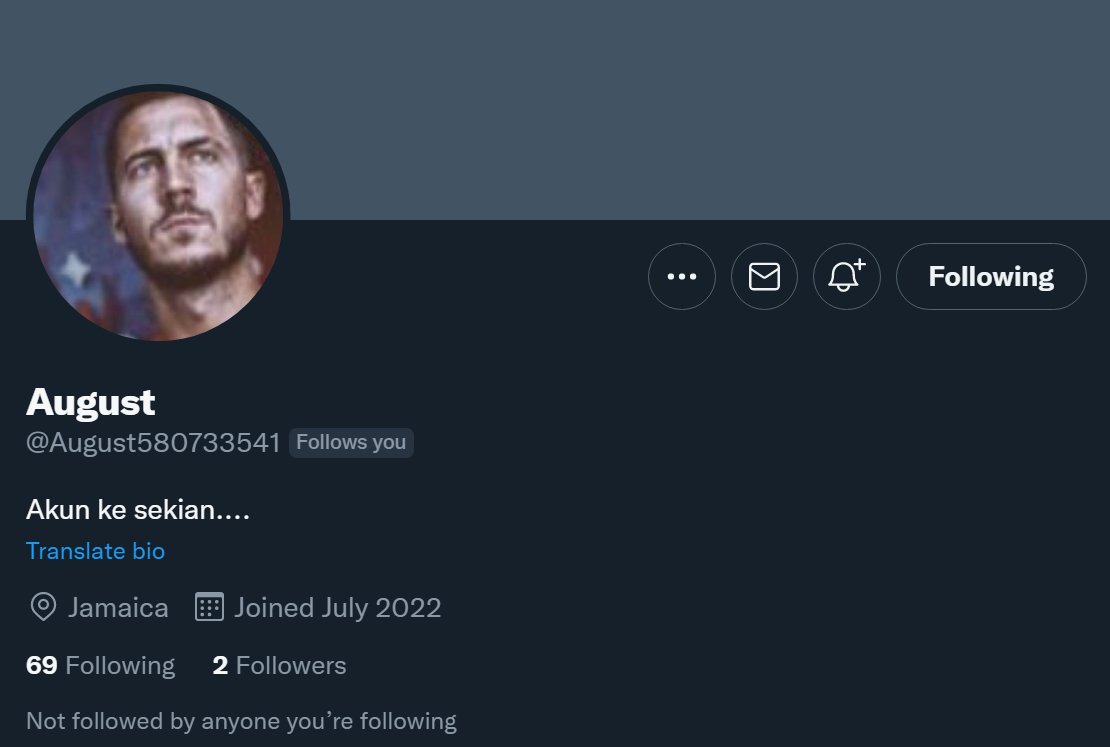 BiLLRaY2019's tweet photo. Breaking News..!

Selamat siang sahabat #NetizenProNKRI, mohon maaf menggangu waktunya, semoga berkenan follow akun baru @August580733541 akun lama @AnakLolina2 (Account suspended). 

Terima kasih atas perhatiannya.

Wassalam,
@BiLLRaY2019 https://t.co/rxKTwgXZtx