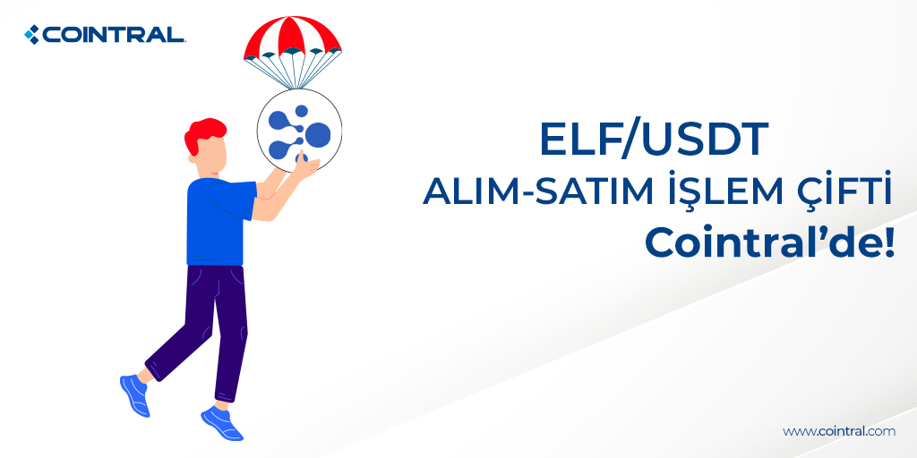 🔷 Cointral, ELF/USDT Alım-Satım Çiftini Ekledi!
İşlem yapmak için hemen Cointral hesabına giriş yap! 💥

🔷 Cointral’de 200+ altcoin seçeceği ile birçok kripto para birimine yatırım yapabilirsiniz.

cointral.com/tr👈
#cointral #bitcoin #btc #eth #kriptopara #aelf #elf
