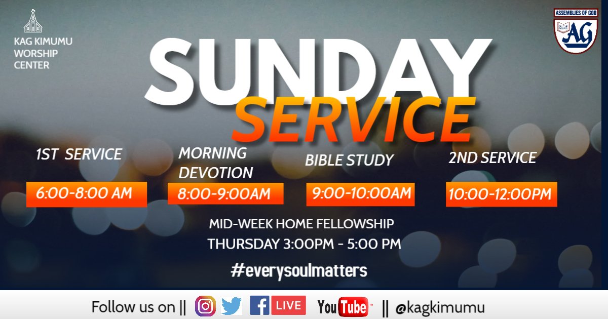 KagKimumu's tweet photo. Sundays aren't the same without YOU!!!ย
โ
Can't wait to worship with you and the family this Sunday!
#everysoulmatters
#partofsomethinggreat https://t.co/Z8wSHWQWXy