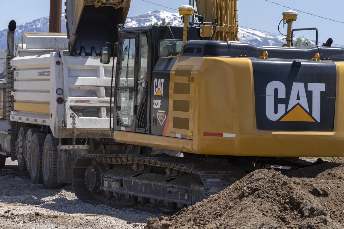 We are big fans of <a href="/caterpillarinc/">CaterpillarInc</a>.
.
.
#GenevaRock #ClydeCompanies #BuildBetter #UtahConcrete #UtahHomeBuilder #UtahLandscape #UtahContractor #WeBuildUtah