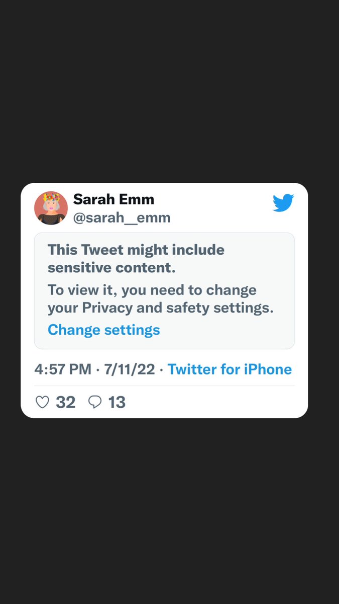 _Peg_Moore's tweet photo. @sarah__emm @veefriends @garyvee @krainak @May_Niu @_davederosa @mahagaber When I go to share this is what I get #twittercensor @garyvee @veefriends @krainak Looks like Twitter finds the #AspiringAlpaca Sensitive Content!! https://t.co/aS4lJng73H