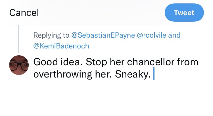 NoCakeLeft's tweet image. Interesting. Once it’s decided it’s not going to send it, it doesn’t matter who you trim off… 

#TweetNotSent
