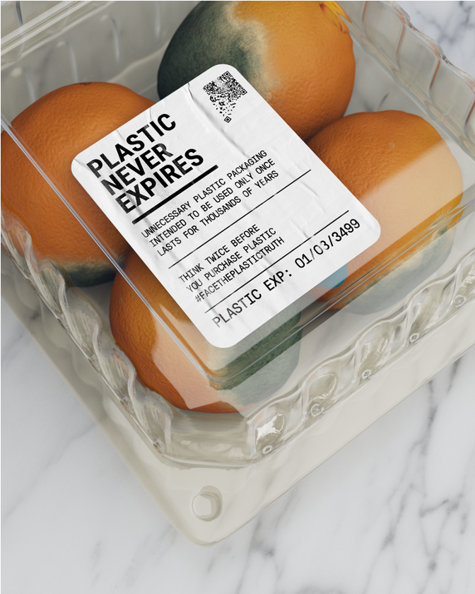 UNEP's tweet photo. The problem is in our supermarkets: We purchase plastic that is only used for a fraction of its lifetime. ​

By 2050, landfills will contain 12 billion tonnes of plastic packaging.​ It's time to reuse, recycle &amp; re-purpose ♻️

#FaceThePlasticTruth: https://t.co/08psFHFKdM https://t.co/BjSHHngZTW