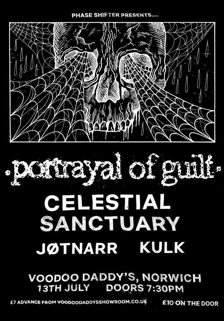 Thank you for two incredible London shows in one week. We’re in Norwich tonight with <a href="/CSDeathmetal/">Celestial Sanctuary</a>, <a href="/Jotnarr/">JØTNARR</a> &amp; <a href="/kulkband/">kulk</a>. Hope you got a ticket, this one’s sold out…