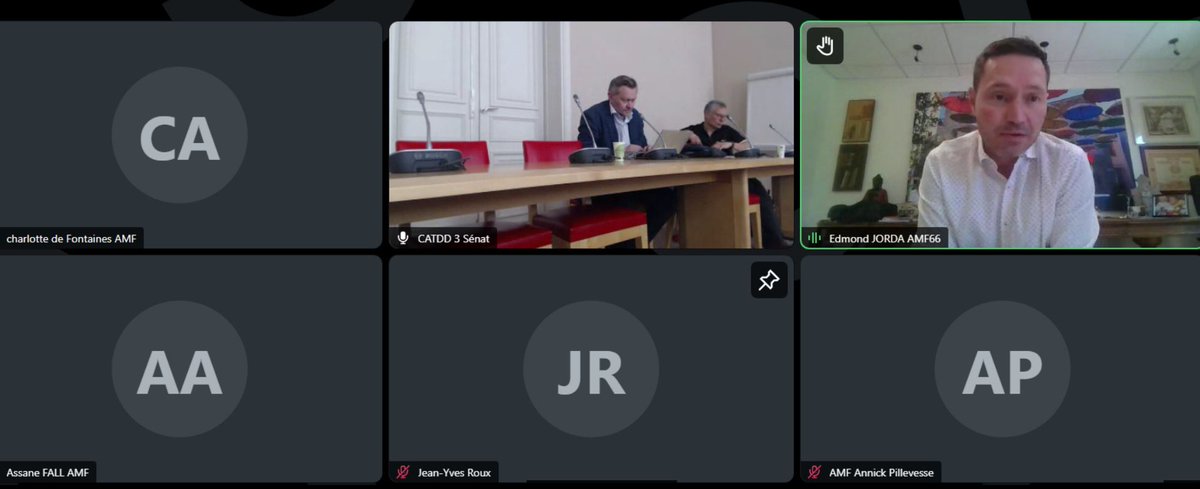 Edmond Jorda représente l’AMF dans le cadre d’une audition menée par le groupe d'études "Développement économique de la montagne" présidé par le Sénateur <a href="/CyrilPellevat/">Cyril Pellevat</a>. (1/2)