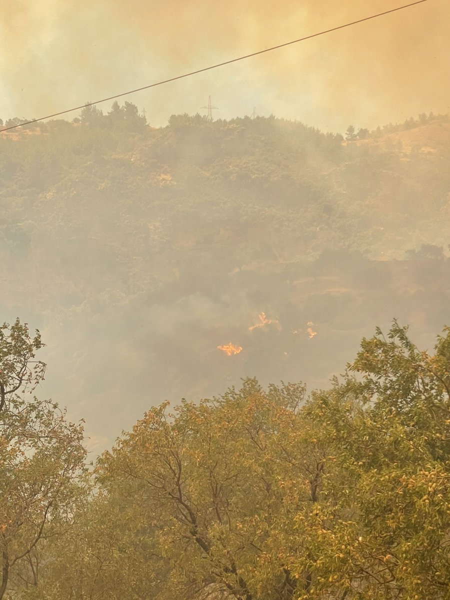 Yangın yeni yerlere sıçrıyor. Uçakların yakıtı bitmiş. Lütfen acil yardım. Etiketleyip paylaşın. Like etmeyin. #Datça