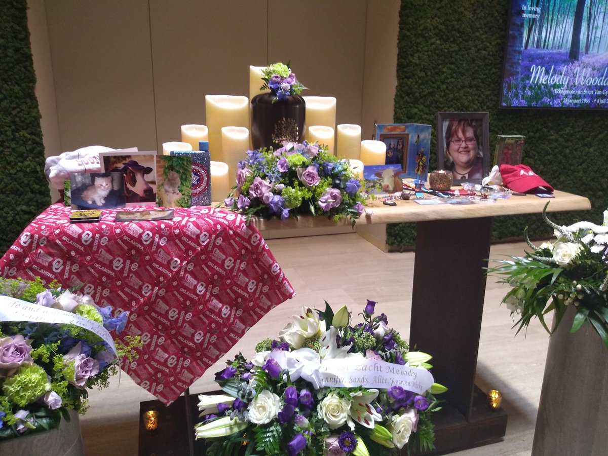 We had the memorial service today. There were some beautiful pictures and words spoken. It was hard, but also easy to see how many lives she touched.

Goodbye Mel. We will always love you.