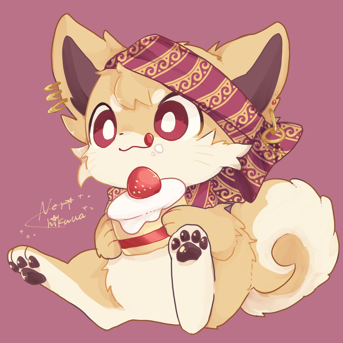 「62日目!キャラ化しば!!#ねりちくわの100日お絵描き 」|ねりちくわのイラスト