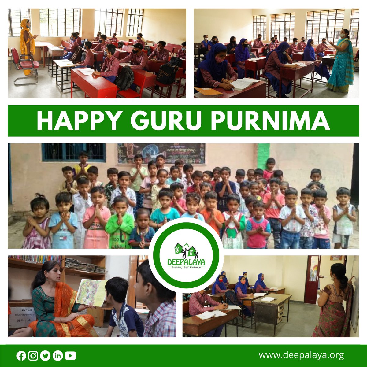 deepalayadelhi's tweet photo. A good education can change anyone.
A good teacher can change anything.
Deepalaya honours all our staff who are constantly working to bring a positive change.
#educating #enlightening #empowering
#deepalaya #deepalayango #gurupurnima #guru #happygurupurnima #teacher #delhi https://t.co/dxUBLm0dKi
