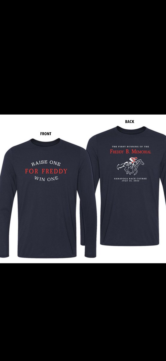 theolballcoach1's tweet photo. We will have a strong Contingent of family, including his wife, and friends for the Freddy B. Memorial Thursday
Many thanks to @FMarcheseJr , NYRA's Vincent Greco and all who donated to make this happen
Freddy loved attending the greatest race place @TheNYRA #Saratoga
#RaiseOne https://t.co/Yrqu83b74v