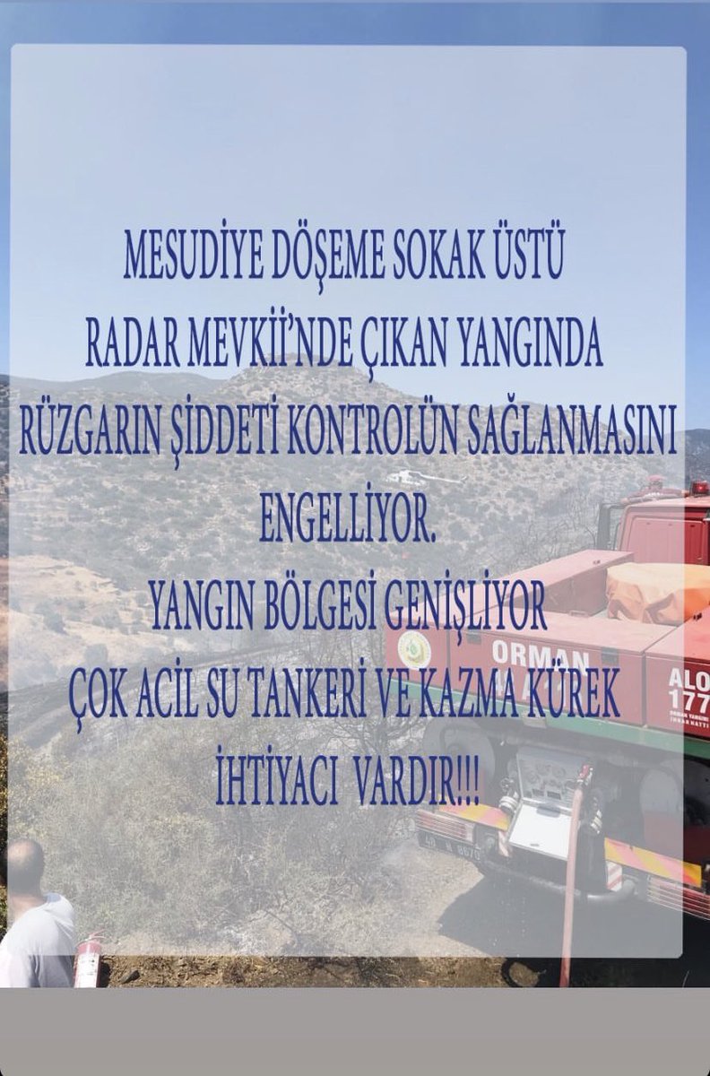 ChpDatcaGenclik's tweet photo. @datcabelediyesi memleket yanıyor 
ACİL YARDIM. 
#datcayaniyor https://t.co/Uu675M2qsr