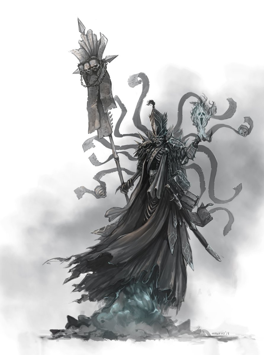 Hello #PortfolioDay
My name is Fran Fdez and I'm a concept artist from Spain who works as freelance for the miniatures world! All this concepts have been sculpted, if you want to check how they look check the patreons of <a href="/onepagerules/">One Page Rules</a> <a href="/archvillaingame/">Archvillain Games</a> and <a href="/GhamakNews/">Ghamak</a> 
Greetings!