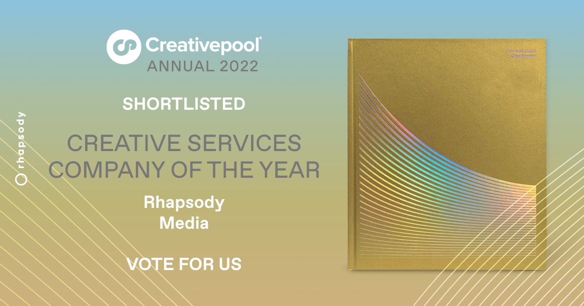 SHORTLISTED: ‘Creative Services of the Year’ - the ‘Big One’ which we are beyond proud to have received a nomination for...
hubs.la/Q01gLM540 - VOTE here.

#contentnatives #creativitystartswithaconversation #creativeagency #creativity #creative #production #digital #print