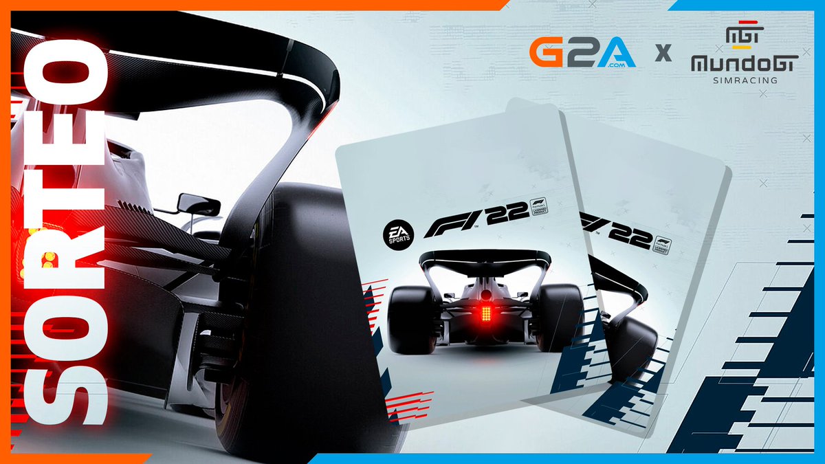 ¡¡ Sorteamos DOS F1 22 !!

Para participar:
3️⃣ Seguir a <a href="/G2A_ES/">G2A en Español</a> y <a href="/MundoGT/">MundoGT</a>
2️⃣ Haz RT
1️⃣ Menciona a un amigo
🏁 Confía en tu suerte

Versión PC Steam. Ganador día 29 julio
BBLL: acortar.link/Baseslegalesso…