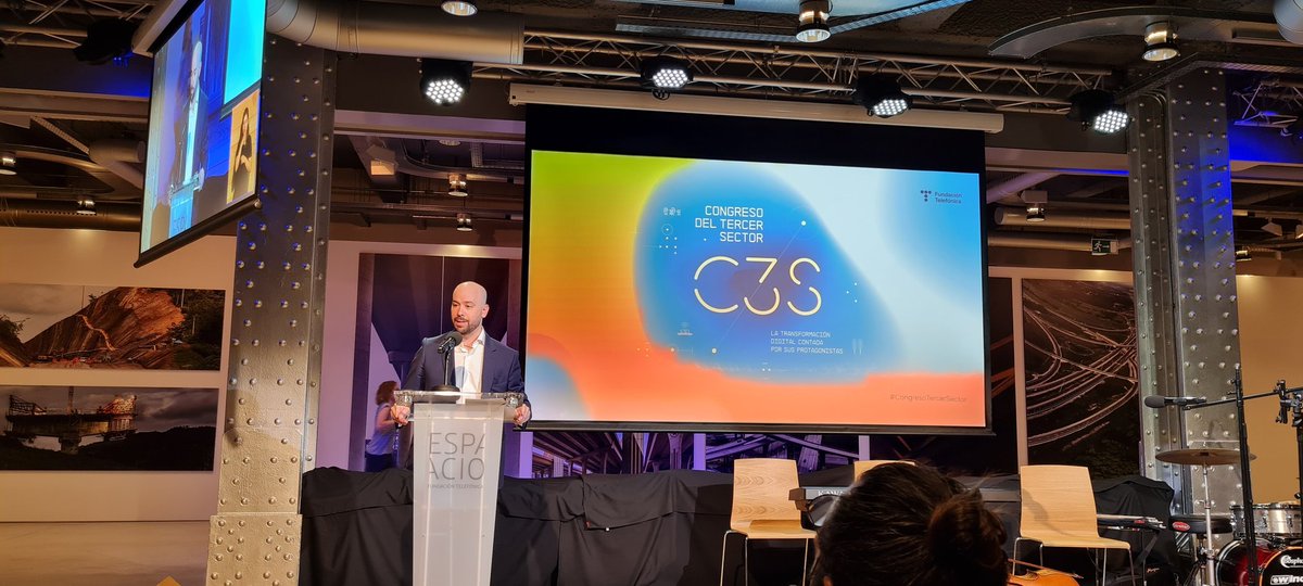 2a jornada #CongresoTercerSector de <a href="/Fundacion_TEF/">FundaciónTelefónica</a> 20 ponentes 132 entidades sociales representadas y 500 solicitudes para acudir. Gracias x dar voz al 3er sector desde <a href="/mejoraep/">MejoraEscuelaPública</a> <a href="/NietoJuanjo/">Juanjo Nieto Romero</a> <a href="/MartaBab/">Marta B R</a>