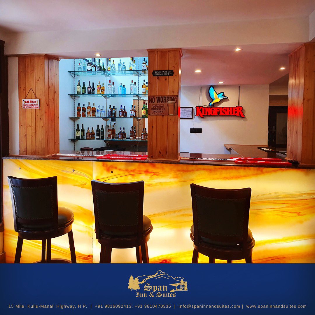 span_inn's tweet image. Keep your friends close and your bourbon closer! 

spaninnandsuites.com

#thebar #bourbon #spaninnandsuites #thehimalayas #manali #himachalpradesh #himachalpradeshtourism