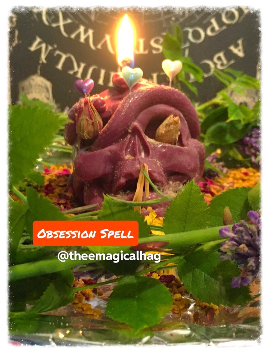 HagThee's tweet photo. Obsession, this is something I heavily warn about casting as it can be very intense 🌹 Dm for yours or book at my website https://t.co/ulA12kXsbW
#skull #candles #lovespell #obsessionspell #love #obsessed #lovebinding #witchcraft #conjure #magick #voodoo #blackmagic https://t.co/uwbwcANauZ