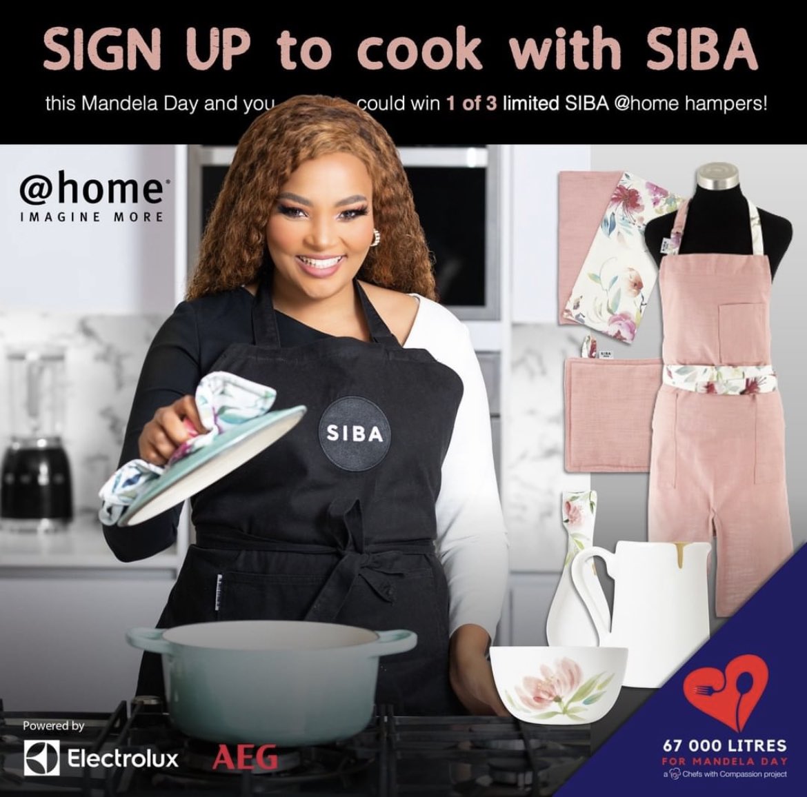 chefs_with's tweet photo. Stand a chance to win a @SibaMtongana Hamper! For entry details, click here: https://t.co/4zddYjvQXO
#67000litres #MandelaDay #ChefsWithCompassion https://t.co/QcBXHTXBMY