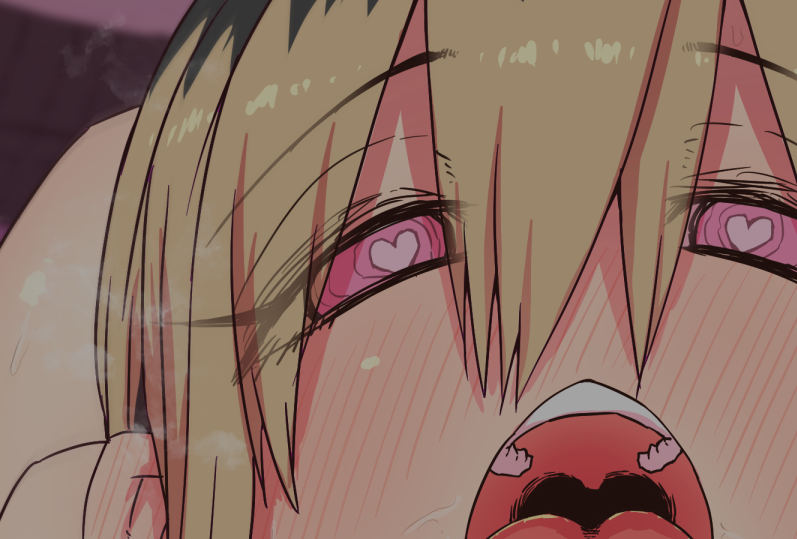 「【ファンサイト更新】 バツ泣き「落合さん」  FANBOX↓   ファンティア↓」|十五夜【バツ泣き改 単行本発売！】のイラスト