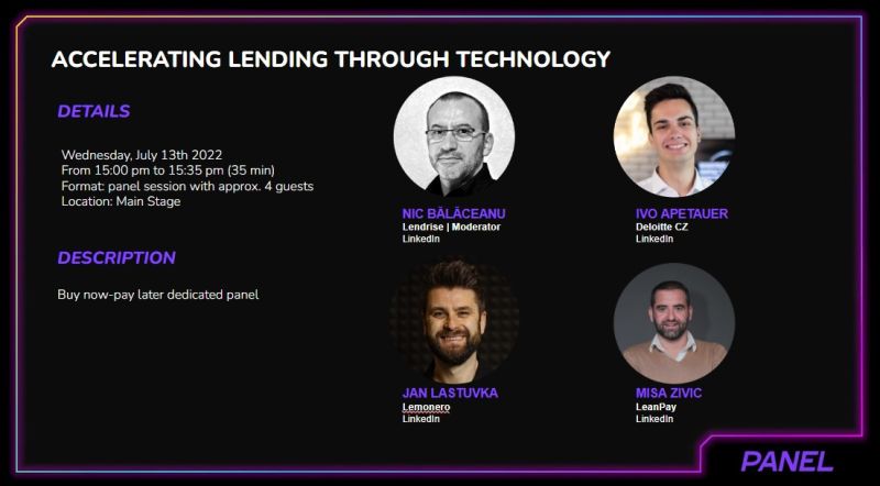 Lemonero (@lemonero_com) on Twitter photo It’s networking time again!
Today at Unchain Fintech Festival, @JanLastuvka will be discussing how to accelerate lending through technology.
Meet Jan and accelerate your own business.
#embeddedfinance #ecommercefinancing #lemonero #revenuebasedfinancing #unchainfestival It’s networking time again!
Today at Unchain Fintech Festival, @JanLastuvka will be discussing how to accelerate lending through technology.
Meet Jan and accelerate your own business.
#embeddedfinance #ecommercefinancing #lemonero #revenuebasedfinancing #unchainfestival