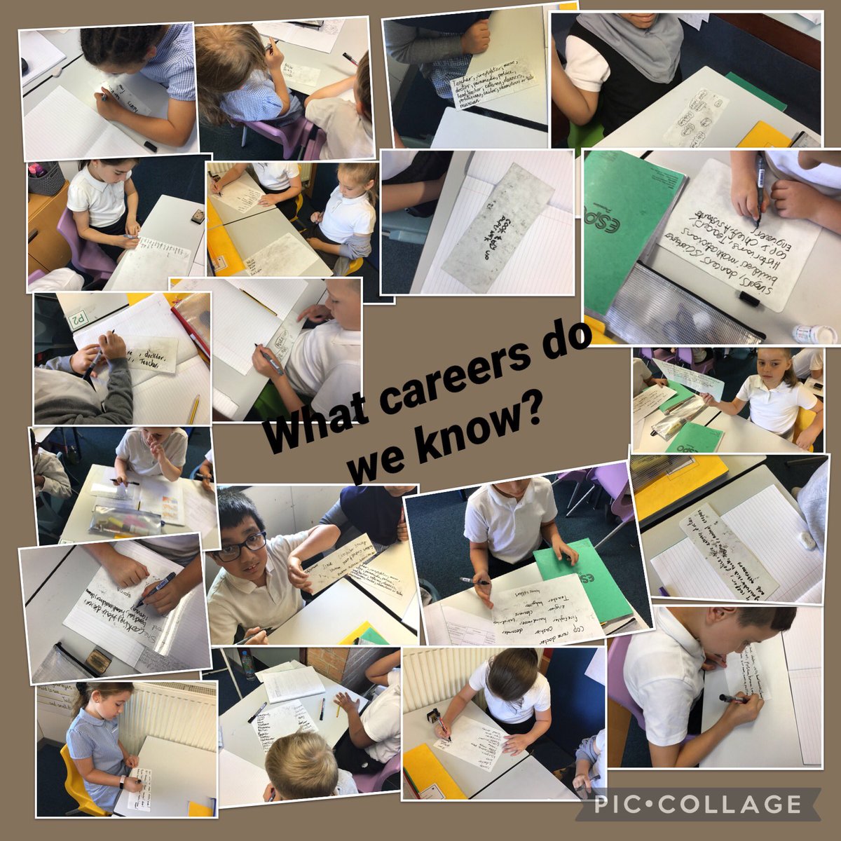 BriarHillSch's tweet photo. #Year3 #DahlClass #HorowitzClass thinking about their future today #BeBriarHill #BeBrave #BeBold #BeBrilliant #BriarHillBeacons https://t.co/FBxyoCMqtD
