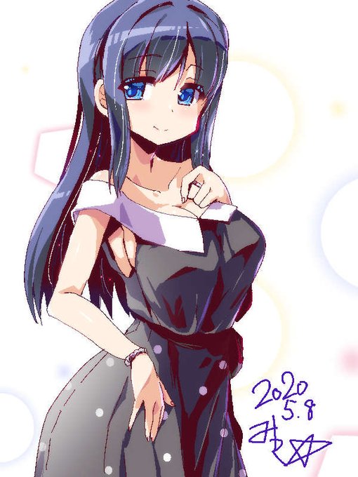 過去絵から、Fカップのやちよさんでも^^ 