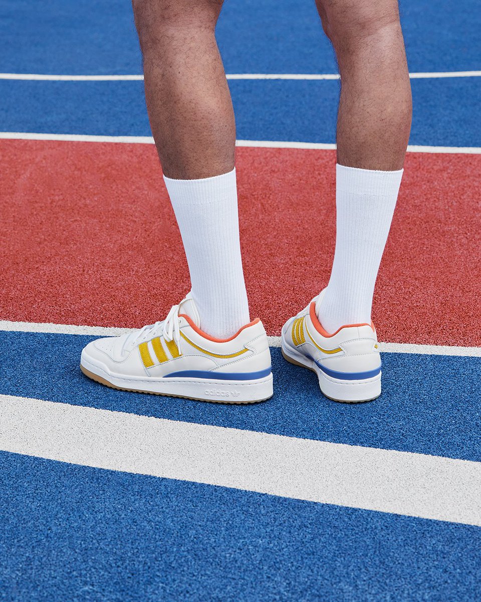 WOOD WOOD x adidas Originals Forum Low. ⁠
⁠
Available in-store and at woodwood.com now in three colourways: mustard yellow, burnt orange and the WOOD WOOD-exclusive electric blue: woodwood.com/en/editorials/…