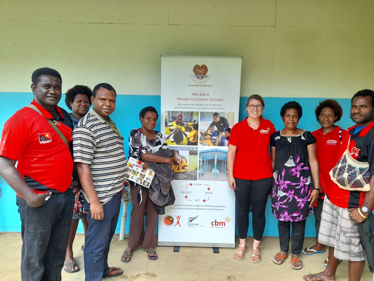 callanservices's tweet photo. Our Partner, @cbmnz Pacific Regional Coordinator Karen Jack and Callan Services Programme Manager Melanie Palili in front of the Inclusive WaSH facility at Our Lady of Lourdes Primary School in Maprik, East Sepik Province.
Institutionalizing Inclusive Education. https://t.co/SqBYwhF4cI