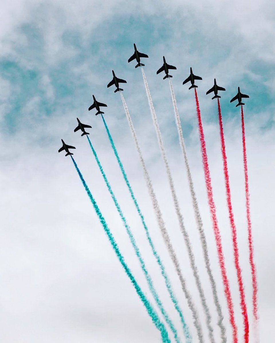 🐓 Joyeuse Fête Nationale les Frenchies ! 

#14Juillet2022  #14juillet #fetenationale #patrouilledeFrance

📸 @ margotmchn⁠
