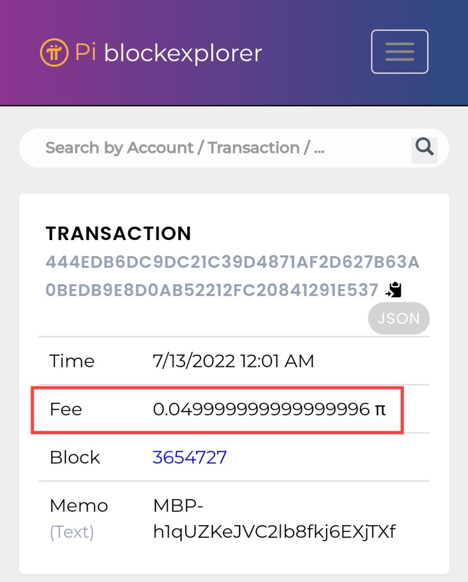 🤠It is understood that the highest fee can reach 18 after the decimal point, Nicolas related questions reply: the current transaction fee is 0.01, and the transfer fee will be reduced in the future over time ...
#PiNetwork 

t.me/PiNews_EN