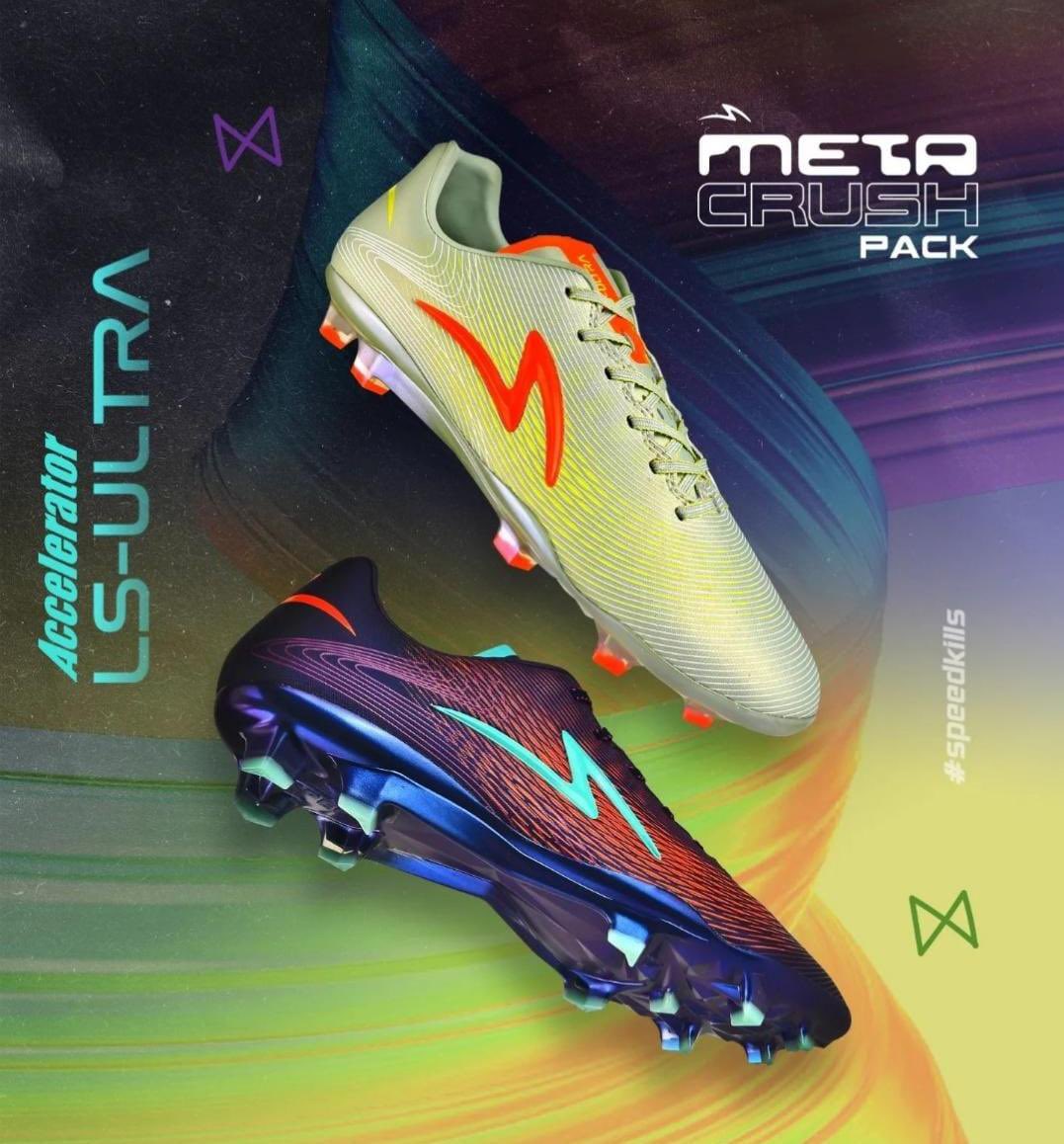 senayancity's tweet photo. LS-Ultra Meta Crush Pack.Opsi Senjata anyar para pecinta
kecepatan dengan konsep warna masa depan
Koleksi Meta Crush Pack telah tersedia di FISIK FOOTBALL
LT 3rd Floor
#Speedkills #LSOmega #Metacrush #FisikFootball https://t.co/jHXDiwrdR6