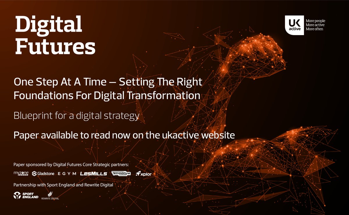 One step at a time: Setting the right foundations for digital transformation 

Read More Here: ukactive.com/blog/one-step-…