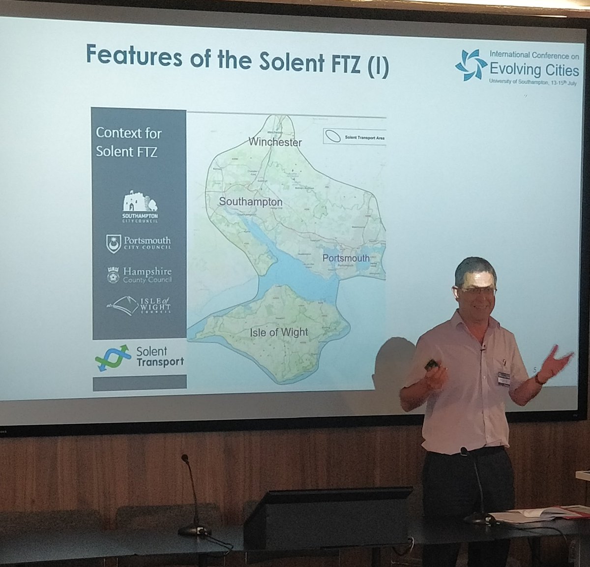 Evolving Cities Conference (ICEC) (@evolving_cities) on Twitter photo The Solent Future Transport Zone with Prof John Preston <a href="/uos_trg/">Transportation Research Group</a> The Solent Future Transport Zone with Prof John Preston <a href="/uos_trg/">Transportation Research Group</a>