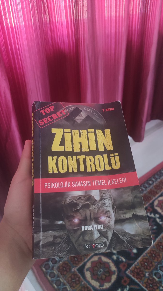 oztas015's tweet photo. @kasapoglu #GSBKitapKart zihin kontrolü - BORA İYİAT https://t.co/hiET6pBEoK