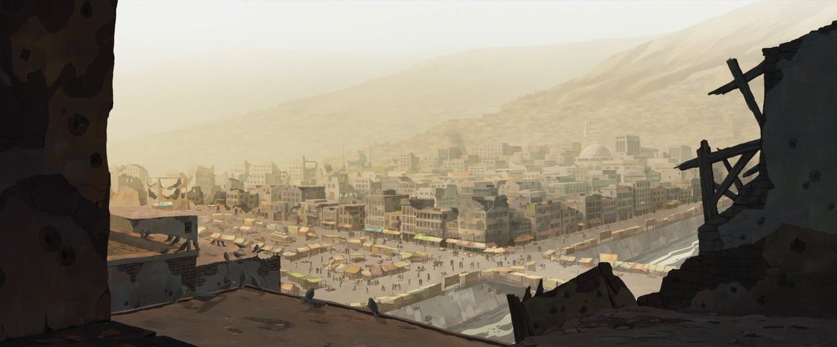 Nina_Salander's tweet photo. Visions of Kabul in The Breadwinner - Nora Twomey (2017)

#Animation #IrishAnimation #IrishCinema #Parvana #Afghanistan @nora877 https://t.co/Dxu178Vhtu