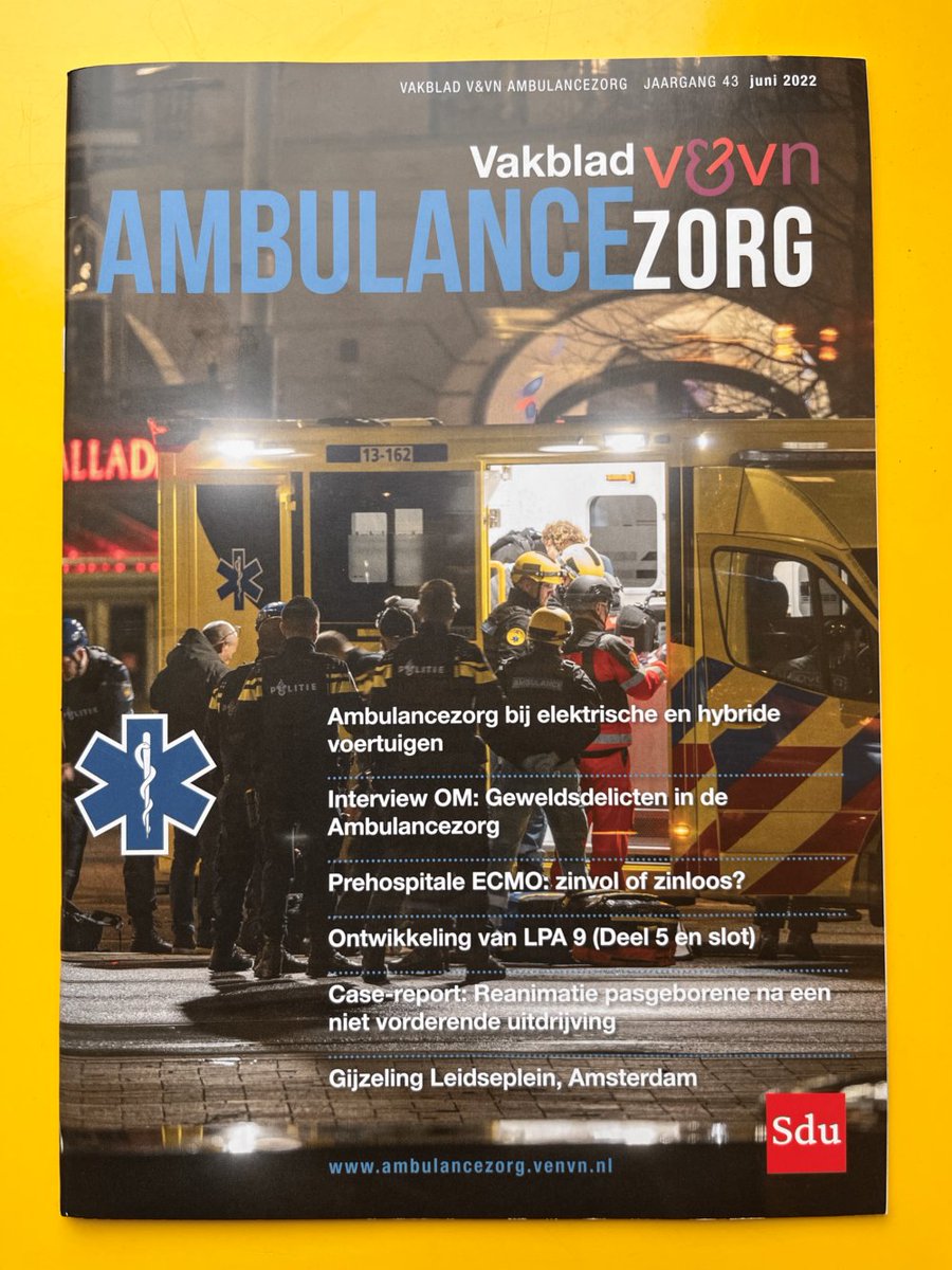 ASCLEPIOS and the <a href="/amsterdamumc/">Amsterdam UMC</a> Stroke Acute Care demonstrator are featured with a full-length article in the June 2022 issue of the Vakblad V&amp;VN Ambulancezorg, the official magazine of the professional ambulance association <a href="/VenVN/">V&VN</a>  Ambulancezorg venvn.nl/afdelingen/amb…