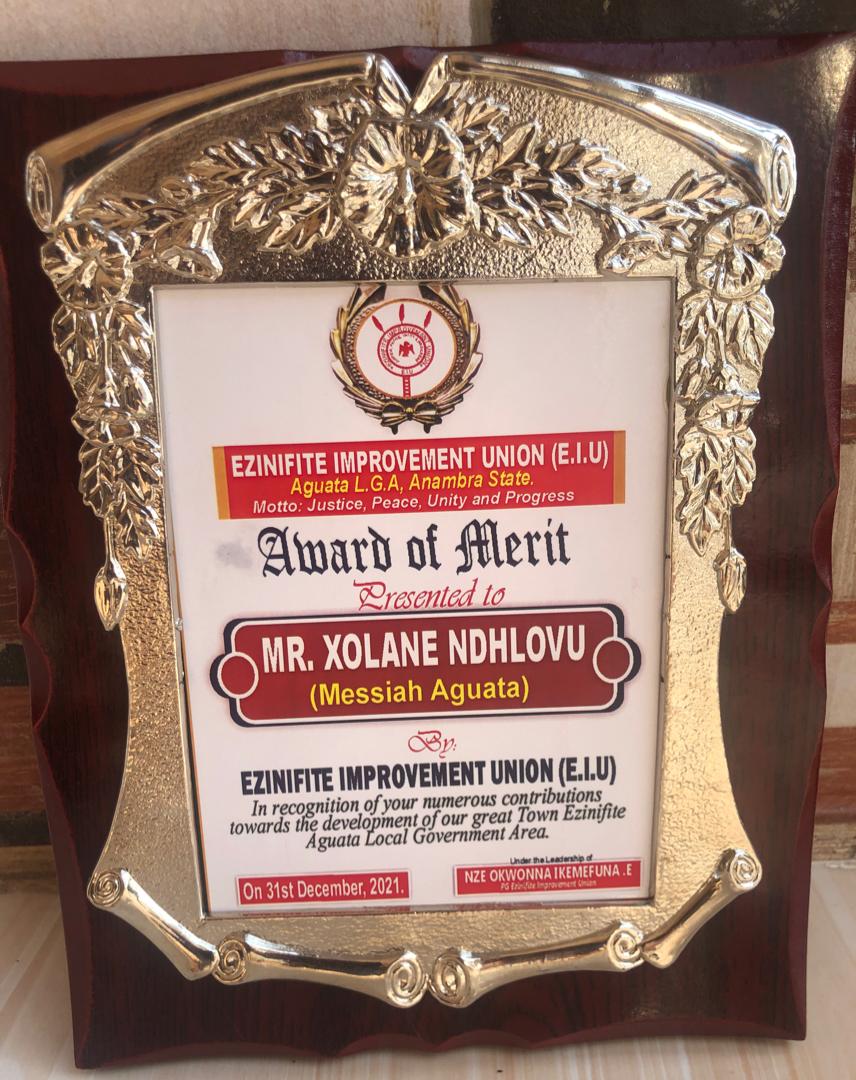 We celebrate with our group chairman <a href="/XolaneNdhlovu/">Xolane Ndhlovu</a> on his recognition as 'Messiah Aguata'.

Thank you Sir for your active involvement in promoting digital awareness, quality education through structured intervention across Africa!