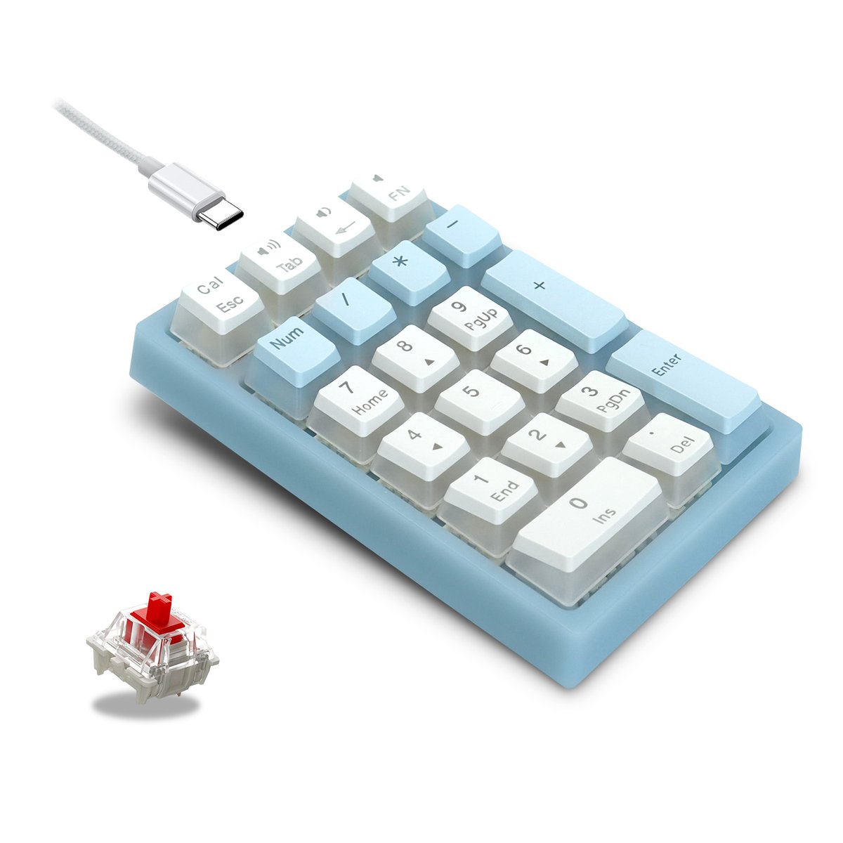Womier_keyboard's tweet photo. 🔥NEW ARRIVAL!!! 🔥#womierwk21 
Check out this Womier WK21 Mechanical Number Pad 🔥🔥🔥
Two colors are available on :$31.99
⛳️Plug and Play
⛳️Translucence Ultra-minimalistic Look
⛳️Mechanical Red Switch
⛳️Vibrant and rich RGB
⛳️Universal Compatibility

👉:https://t.co/iTv7hjfnjG https://t.co/0UmADBNeSJ