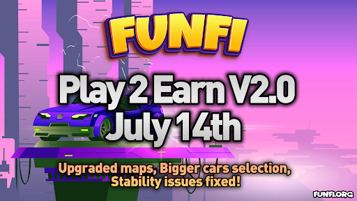 Funfi_token's tweet photo. FunFi P2E V2.0 Is Coming!🏎️

More Maps!🗺️
More Cars!🏎️

JOIN NOW!

🔹https://t.co/edPEUCSjOt
🔹https://t.co/Z0k9QW7OTW
🔹https://t.co/ANLCMidx6M

#Crypto #P2E #cryptocurrency #P2EGame https://t.co/C9txI46rTY